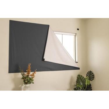 Imagem de Cortina Painel Blackout com VeIcro para Sala Quarto Cozinha Varias Cor