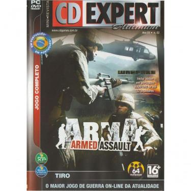 Imagem de Revista Cd Expert Arma Armed Assault Jogo Completo Pc