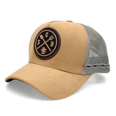 Imagem de Boné Sacudido's - Gadanha - Bege e Marrom - Sacudidos