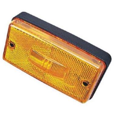 Imagem de Lanterna Lateral Amarelo uso geral Lente Gf043 Medidas C128 X A67 X P3