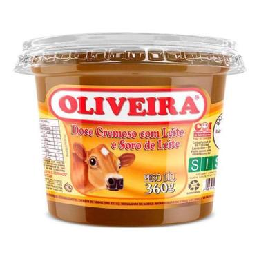 Imagem de Doce de Leite Cremoso Pote 360g - Oliveira