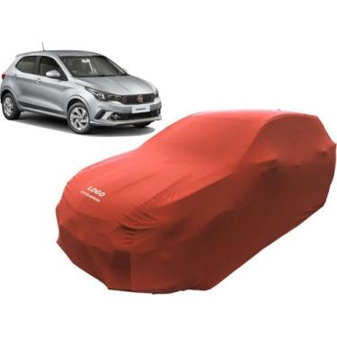 Imagem de Capa De Tecido Automotiva Fiat Argo - Mz, Vermelha