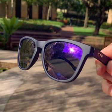 Imagem de Óculos Yopp - Preto e lente roxa - Purple Velvet