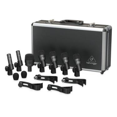 Imagem de Kit Microfone Behringer BC1200 7 PÇS para bateria 