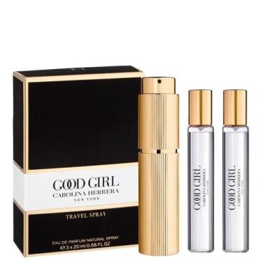 Imagem de Kit carolina herrera good girl travel spray edp 3 x 20ml - PACO RABANN