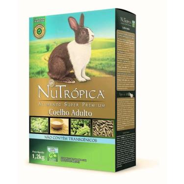 Imagem de Nutrópica Coelho Adulto 1,2 Kg Ração Super Premium - Nutropica
