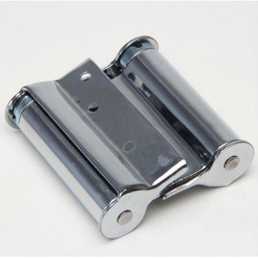 Imagem de (1pç) Dobradica 3pol. Cromado Vai-vem Porta Bang Bar Faroeste - COIMBR