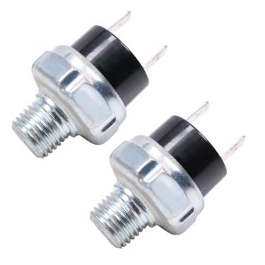 Imagem de LDMINDA Interruptor de Pressão de Ar de 150-180 Psi 150-180 Psi 1/4" Rosca de Montagem de Tanque 1/4" Npt 12 V/24 V Dc Interruptor de Controle de Pressão Do Tanque de Compressor de (150-180 Psi)