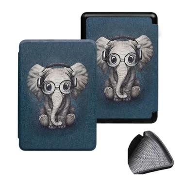Imagem de GUKSRASO Capa para o Kindle Paperwhite e Kindle Colorsoft Signature Edition (7", 12ª Geração, Release 2024) TPU Soft Back Toup com Wake/Sleep Função