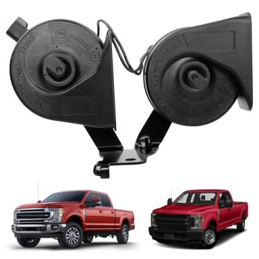Imagem de ATRACYPART Conjunto de buzina dupla com suporte adequado para Ford F250 F350 Super Duty 2017-2022- Substituição OEM HC3Z-13832-G