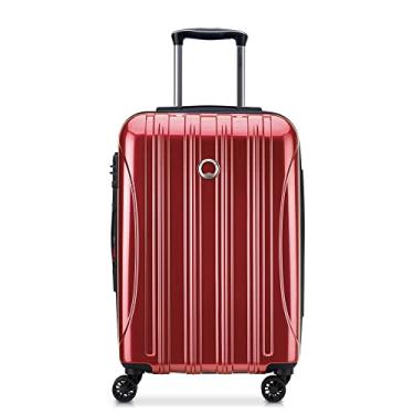 Imagem de DELSEY Paris Mala expansível Helium Aero Hardside com rodas giratórias, Mala Helium Aero Hardside expansível com rodas giratórias, Vermelho tijolo, Carry-On 21 Inch