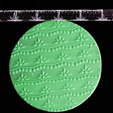 Imagem de Rolo de Massa de Acrílico, Rolo de Massa de 28 Padrões Com Alça Confortável para Pastelaria, Macarrão e Muito Mais, Pode Fazer Vários Padrões de Pele de Bolinho de (Impressão