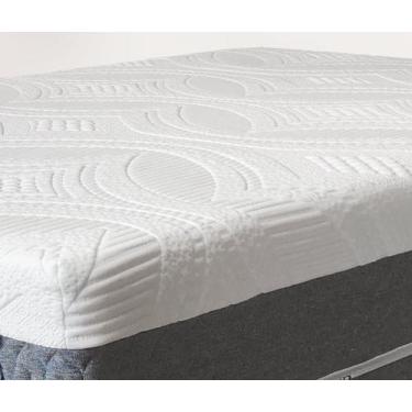 Imagem de Colchão NATURAL GEL ARTICULADO Cinza 28cm - Latex Foam, KIT ZEN, Queen