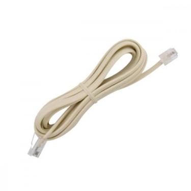 Imagem de Extensao Fone-Fax Santa Marta Plug Plug 3M Bege - Kit C/10 Pecas