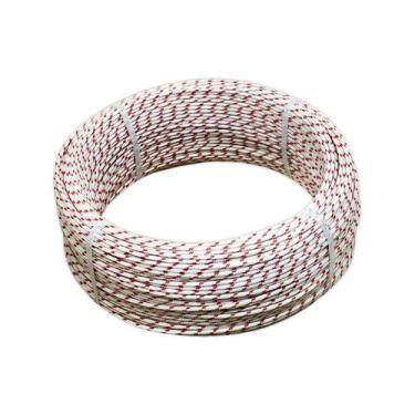 Imagem de 5 Metros Cabo Híbrido Fibra Vidro Siliconado 1,5mm 400C Para Exaustor 