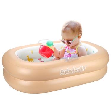 Imagem de Banheira inflável para bebês Swimbobo Soft Portable Impermeável