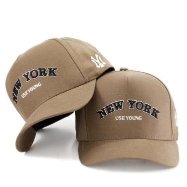 Imagem de Boné New York Plus Size Tamanho Grande Casual Masculino Feminino - Pam