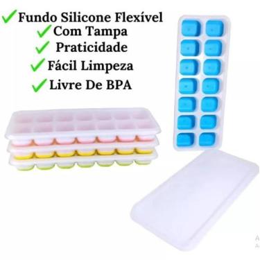 Imagem de Kit 6 Formas Airfryer Tamanhos Variados Silicone Antiaderente Microond
