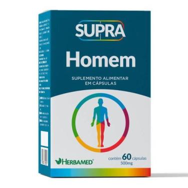 Imagem de Supra Homem  Suplemento Alimentar 60 Cápsulas - Herbamed