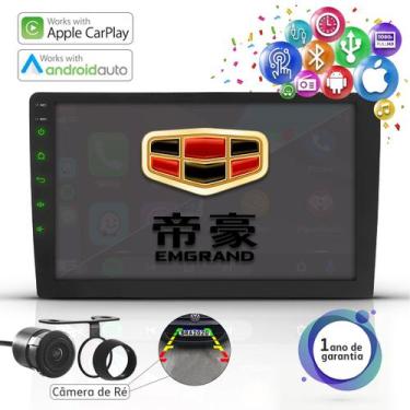 Imagem de Central Multimidia 9 Pol Apple Carplay Android Auto Bt Gelly - First O