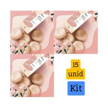 Imagem de Kit sabonete Noz Peçã e Cacau - Pele hidratada e perfumada - 15 unidad