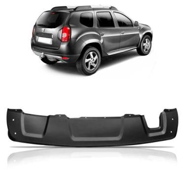 Imagem de Acabamento parachoque renault duster 2011 2013 2013 traseiro preto - S