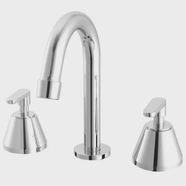 Imagem de Torneira com Misturador para Banheiro de Mesa 1878 C 18 1/4V Meber Metais Cromado