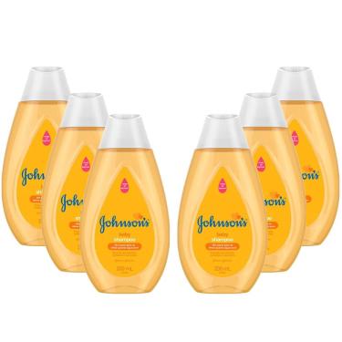 Imagem de Kit Shampoo Johnsons Baby Regular 200ml com 6 unidades