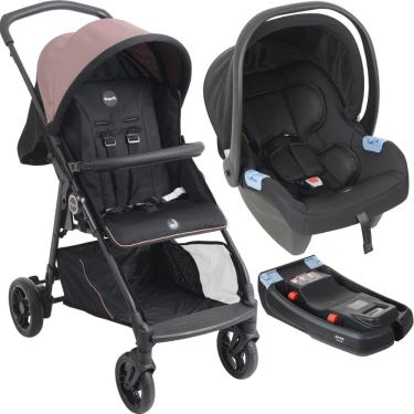 Imagem de Carrinho de Bebe Burigotto Lui Rose Bebe Conforto e Base