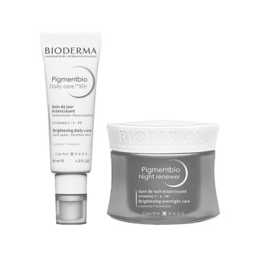 Imagem de Kit Bioderma Pigmentbio - Creme Noturno E Gel Fps 50 +