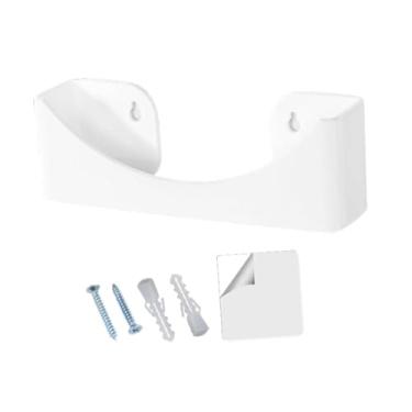 Imagem de IEUDNS Rack de chapéu de cúpula vertical para parede, exibição de acessórios práticos organizador de chapéu montado na parede para entrada de apartamento de, Branco 1 Peça