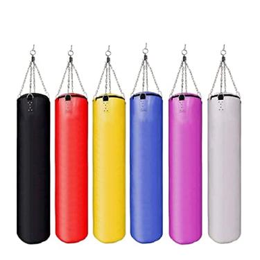 Imagem de 5sssallefaa Saco de boxe 1 pç saco de areia de boxe 120 cm saco de boxe saco de boxe saco de areia Taekwondo conjunto de sacos de pancada para treinamento masculino bolsa de fitness sacos de pancada