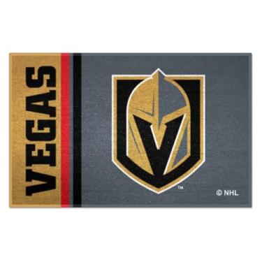 Imagem de FANMATS NHL Vegas Golden Knights Tapete iniciante, tamanho único, cor do time