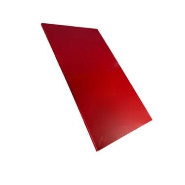 Imagem de Tábua De Corte 50X30 Profissional Polietileno Antibacteriana Carnes Legumes Verduras(VERMELHO)