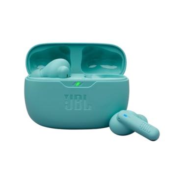 Imagem de Fone de Ouvido Sem Fio, JBL, Bluetooth, Wave Beam 2, Intra Auricular, Sem Fio, Resistente À Água e Poeira - Azul