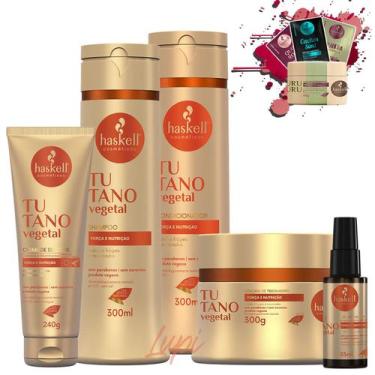 Imagem de Kit Haskell Tutano Sh + Cond 300ml Mascara 300gr + 2 Itens