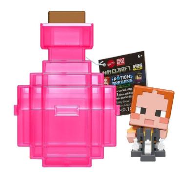 Imagem de Minecraft Mini Mining Potion Brewing Rosa - Mattel