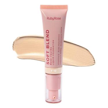 Imagem de Base Líquida Soft Blend Ruby Rose Cobertura Média Acabamento Matte 30g