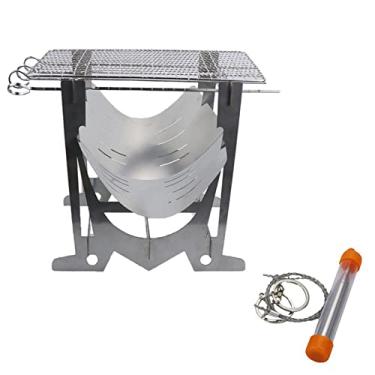 Imagem de Fogão para churrasqueira ao ar livre resistente ao fogo de alta temperatura para acampamento, churrasqueira, fogão, fogão, fogão, fogão, fogão, fogão, para mochilão, piquenique