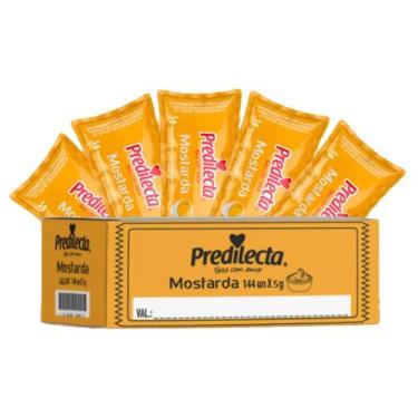 Imagem de Mostarda Predilecta Sachê Caixa C/144 de 5g Cada