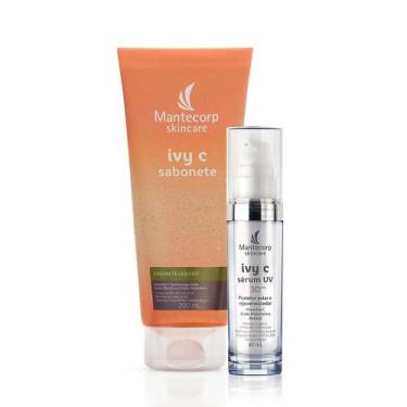 Imagem de Kit Rejuvenescimento Sab. Ivy C+ Rejuvenescedor Ivy C FPS30 - Mantecor