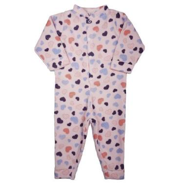 Imagem de Pijama Bebê Manga Longa Plush Estampado Em Tamanhos 1 2 e 3 - Koala Ba