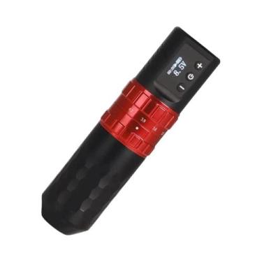 Imagem de Caneta para Máquina de Tatuagem Sem Fio - Curso Ajustável, Bateria de 