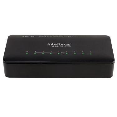 Imagem de Switch 8 Portas FAST ETHERNET SF 800 Q+ ULTRA com Protecao ANTISSURTO,10/100MBPS