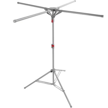 Imagem de Varal de Chão Ajustável Dobrável Secador de Roupa 180x60cm