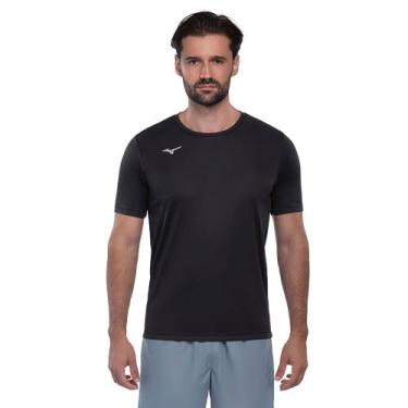 Imagem de Camiseta de Treino Mizuno Energy 2.0 Masculina, Preto, GG