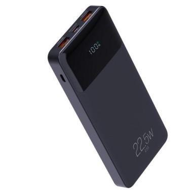 Imagem de Carregador Portátil Power Bank 10200Mah ELG PB102-BK Preto, Preto