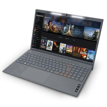 Imagem de Notebook Vision C15 Lumina Bar Led Hd 15,6 Polegadas 4gb Ram 128 Gb Positivo Cinza Bivolt