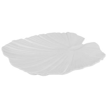 Imagem de Travessa Folha 53601/001 Melamina 35,2 Cm Haus Concept Branco