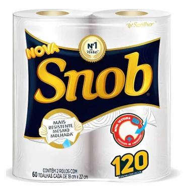 Imagem de Papel Toalha Para Cozinha Snob Com 2 Un